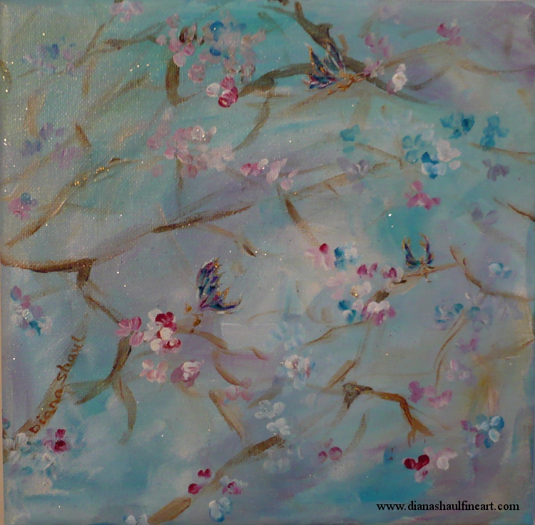 Fairies with delicate gossamer wings tend to spring blossoms.
